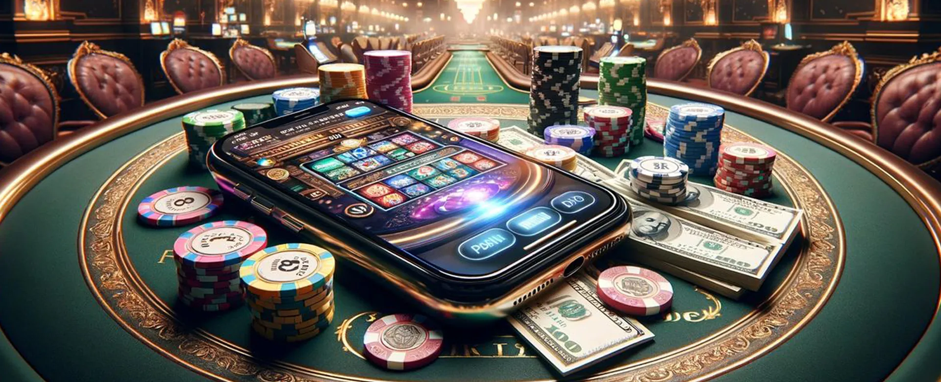 Dynamic background of online casino games for 8k8.com login